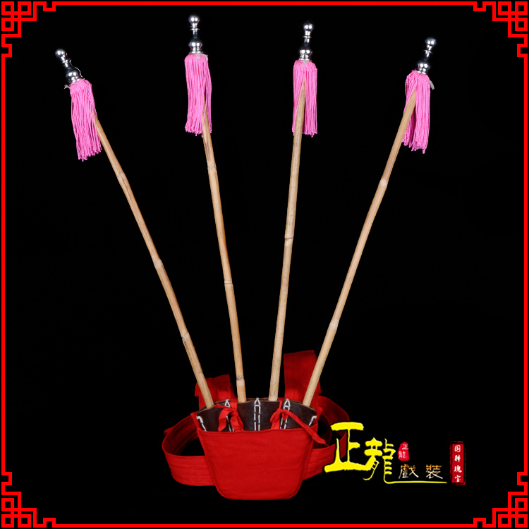 铁岭戏装戏曲用品靠旗男女大靠 靠板 正宗牛皮旗杆旗架