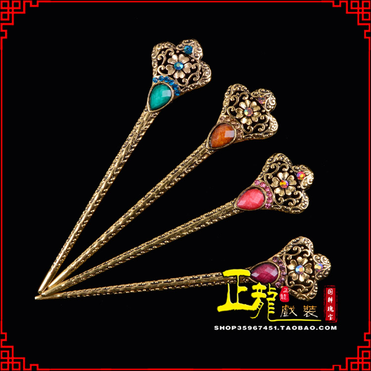 铁岭头饰老旦青衣员外夫人簪子 老旦发簪