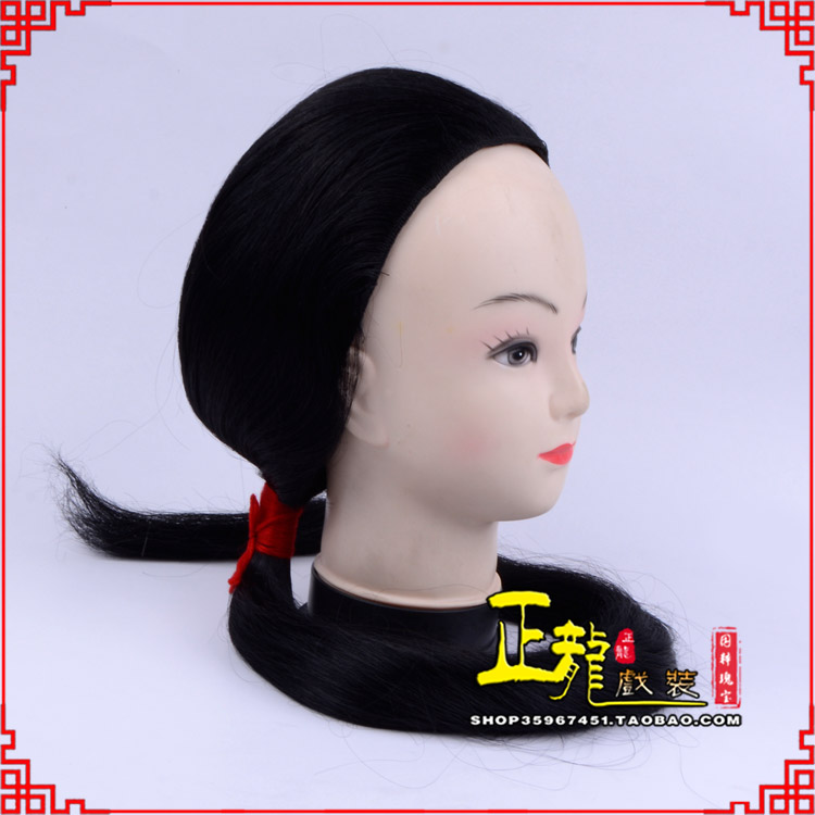 铁岭古装影视演出头套花旦假发 真发古装发