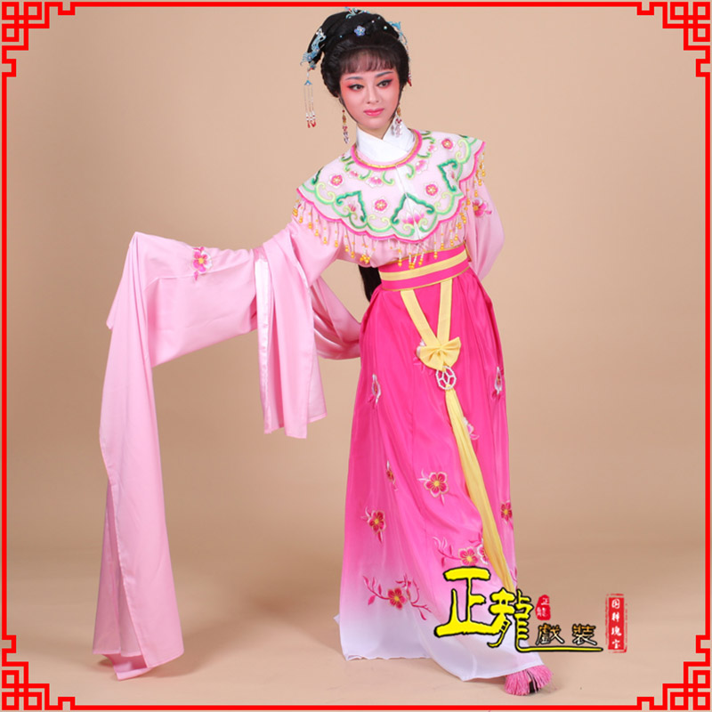 铁岭水袖青衣练功花旦服 梅花古装衣