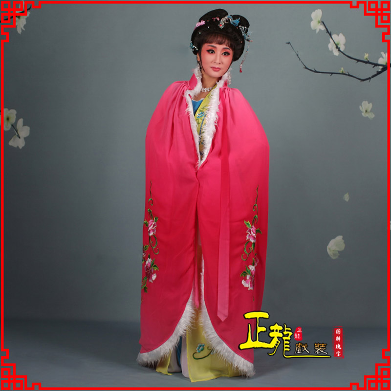 铁岭小花旦绣花斗篷 花旦披风