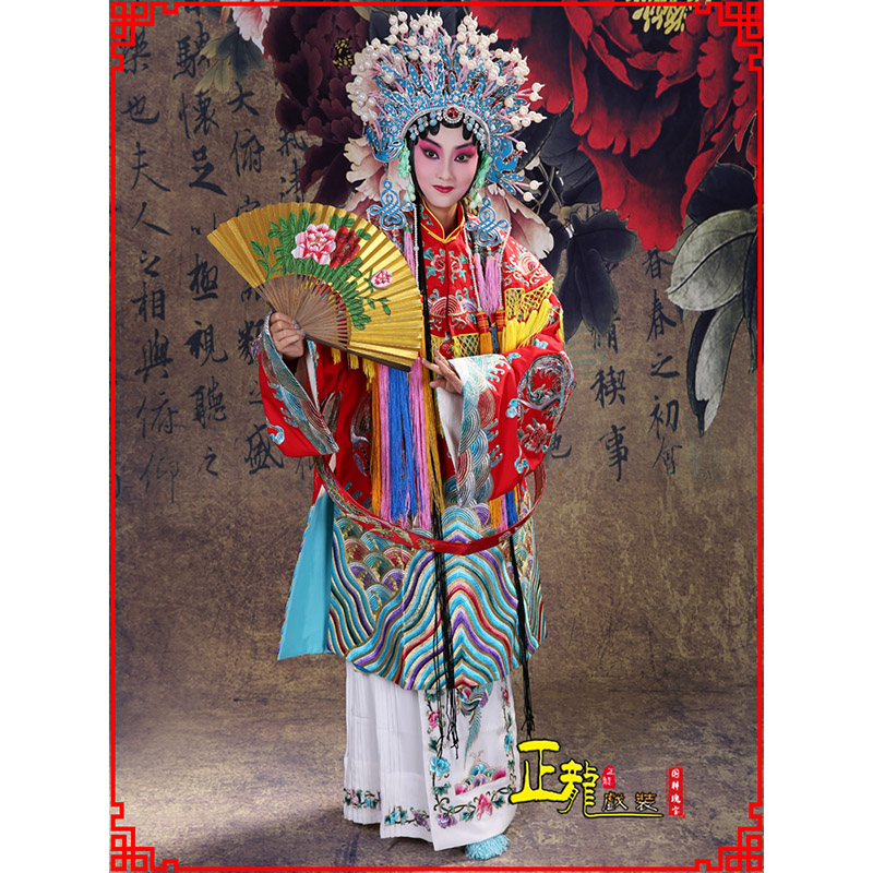 铁岭凤袍杨贵妃贵妃醉酒 软绉团凤女蟒