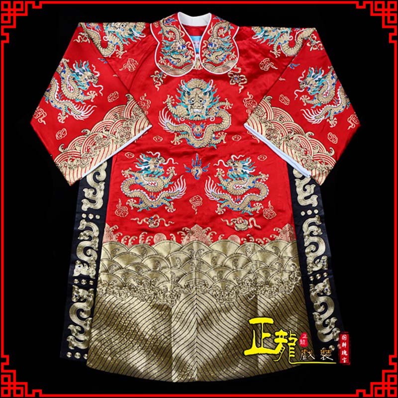 铁岭皇帝蟒袍全金八宝团龙蟒